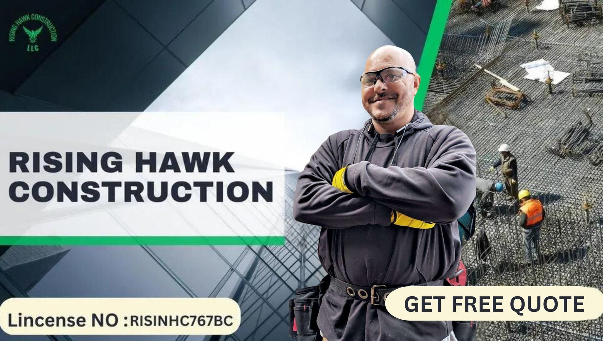 Gregory McCullough, owner of Rising Hawk Construction